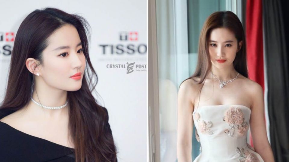 劉亦菲露「香肩鎖骨」當伴娘 仙氣逼人快把新娘比下去！