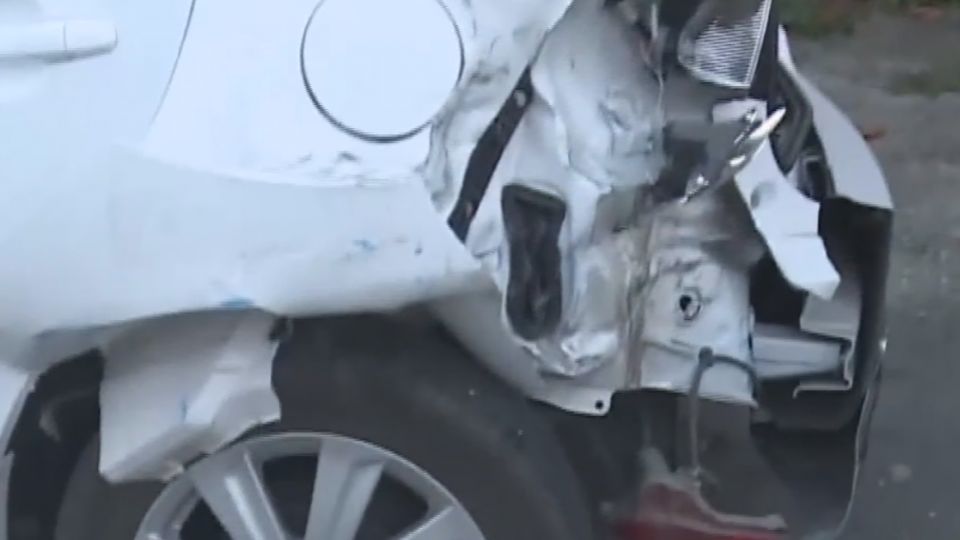 偷車又追撞5輛汽機車 男子受傷被逮