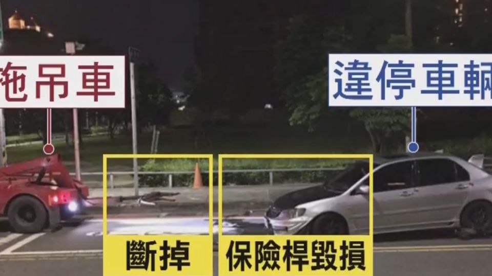 扯！ 真的拖「掉」車 業者害車損回：沒啥問題已和解