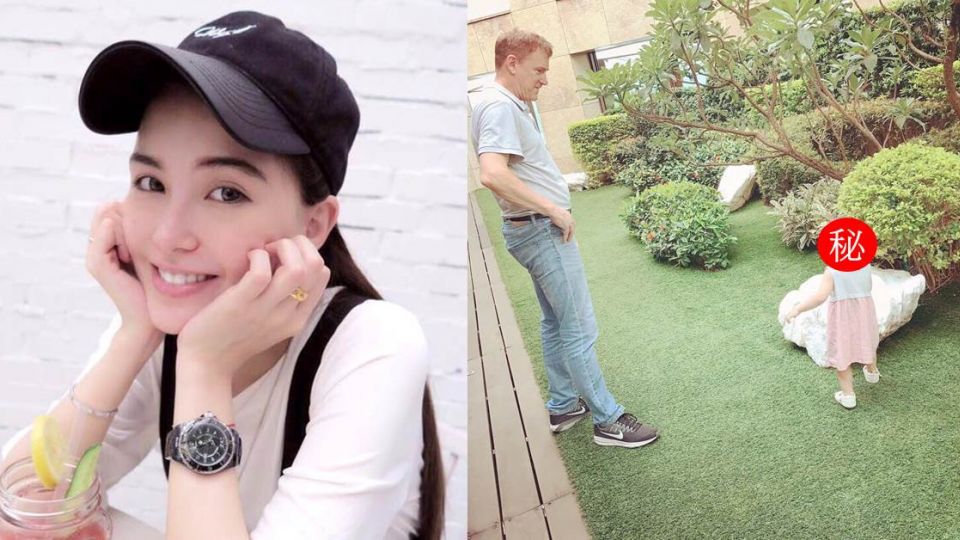全身萌照曝光!昆凌愛女「3國混血金髮」和外公一樣