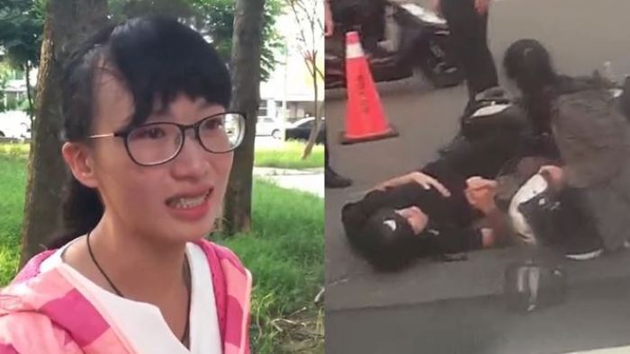熱心助人遭酸!女孩眼眶泛淚「還是會幫」 消防員看不下去了