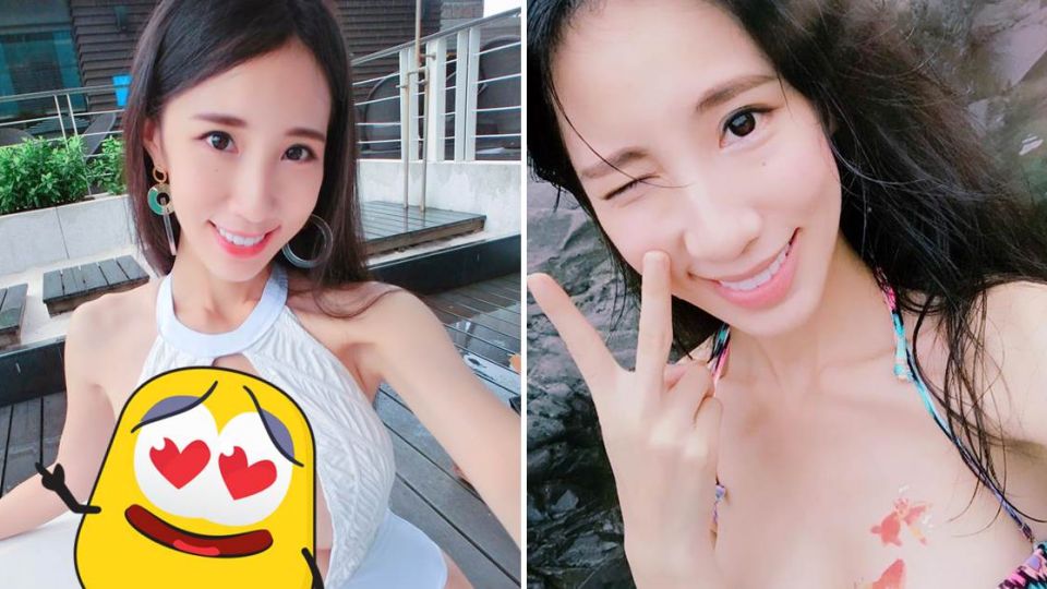 超辣！瑤瑤曬泳裝照「正面挖空」 網友暴動：要輸血了…