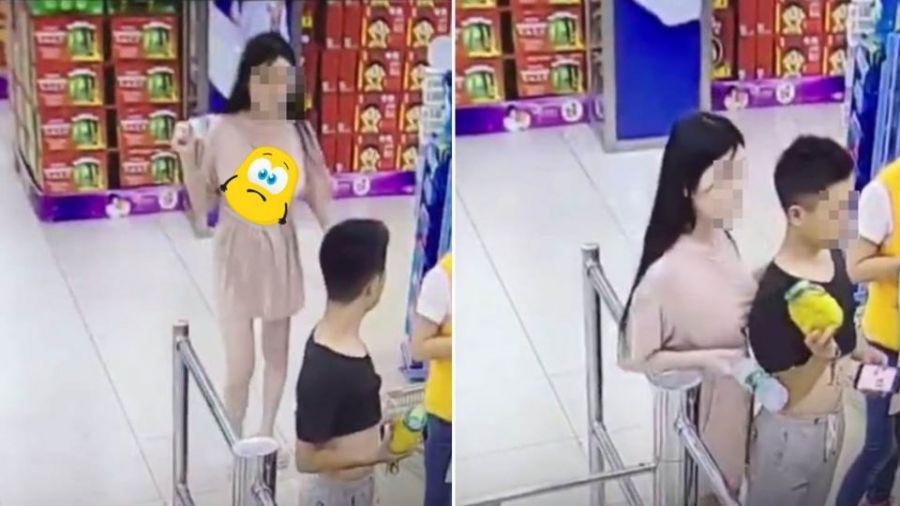 【更新】邊走邊晃…長髮妹「沒穿內衣」磨蹭男子 當事人說話了!