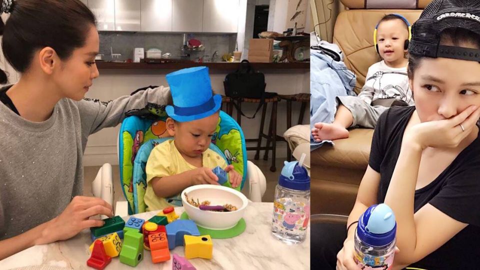 小V寶頭撞到「腦袋開花」濺血 徐若瑄從浴室狂奔嚇壞了