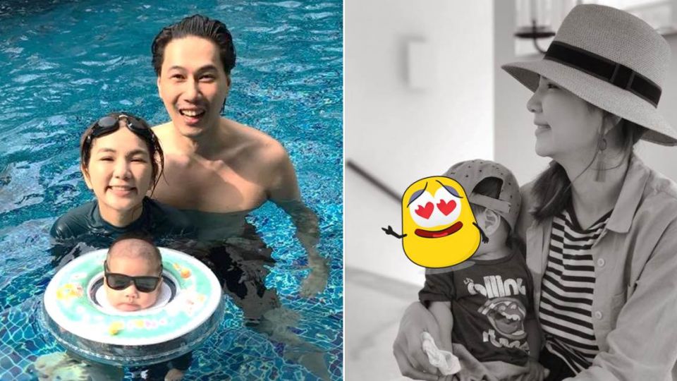 勁寶遺傳Ella「粗濃眉」 母子側臉讓粉絲驚呼：完全複製！