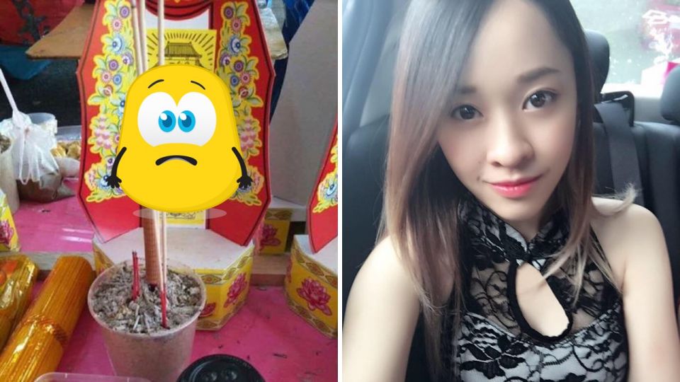 男友出國人間蒸發…正妹立牌幫「超渡」 網笑:別得罪女人