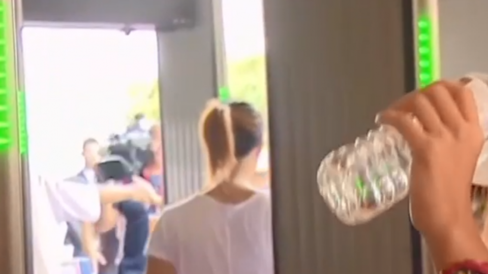 國慶維安層層戒備！液體先喝過、查核身分證件