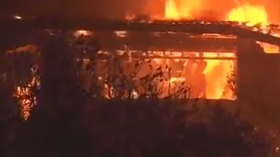 加州大火增至3死百傷 火場宛如地獄火海