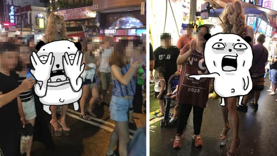 「巨乳妹」穿比基尼逛墾丁大街…驚見黑森林！民眾搶合影