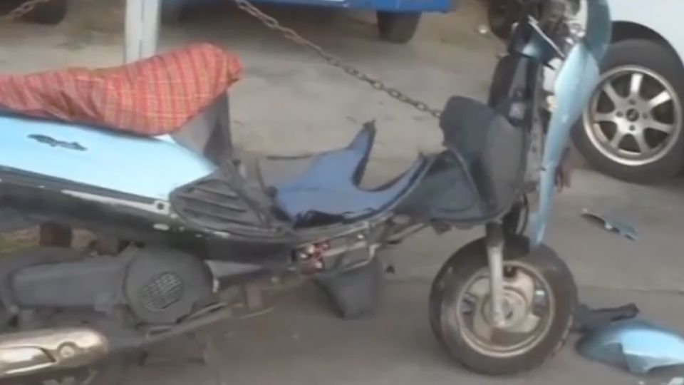 戰備道騎車遭撞輾壓 翁遺體碎裂慘不忍睹