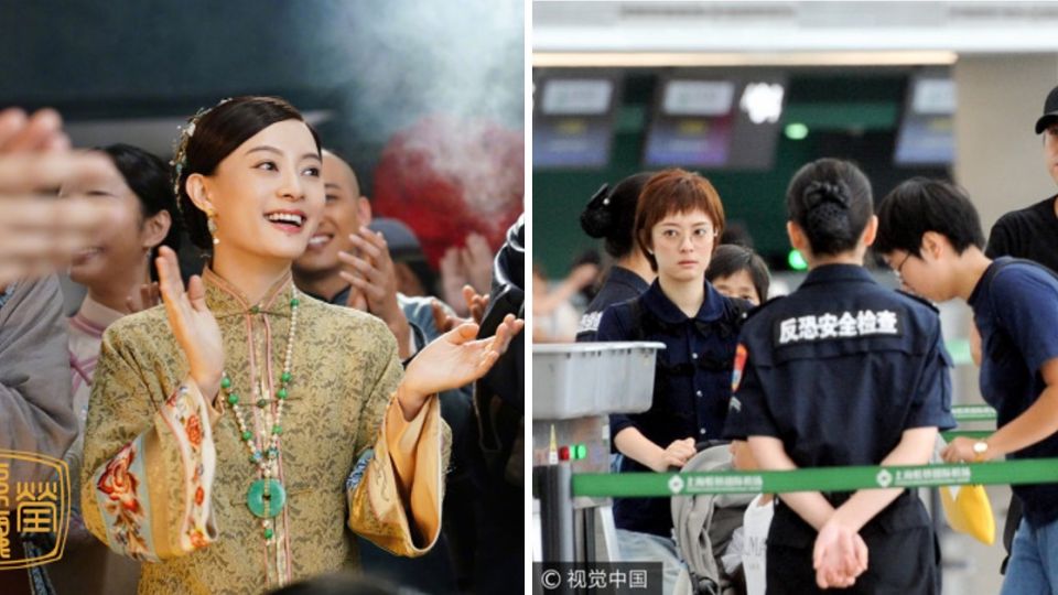 孫儷娘娘機場爆氣「怒吼」 鄧超在旁低頭不敢言