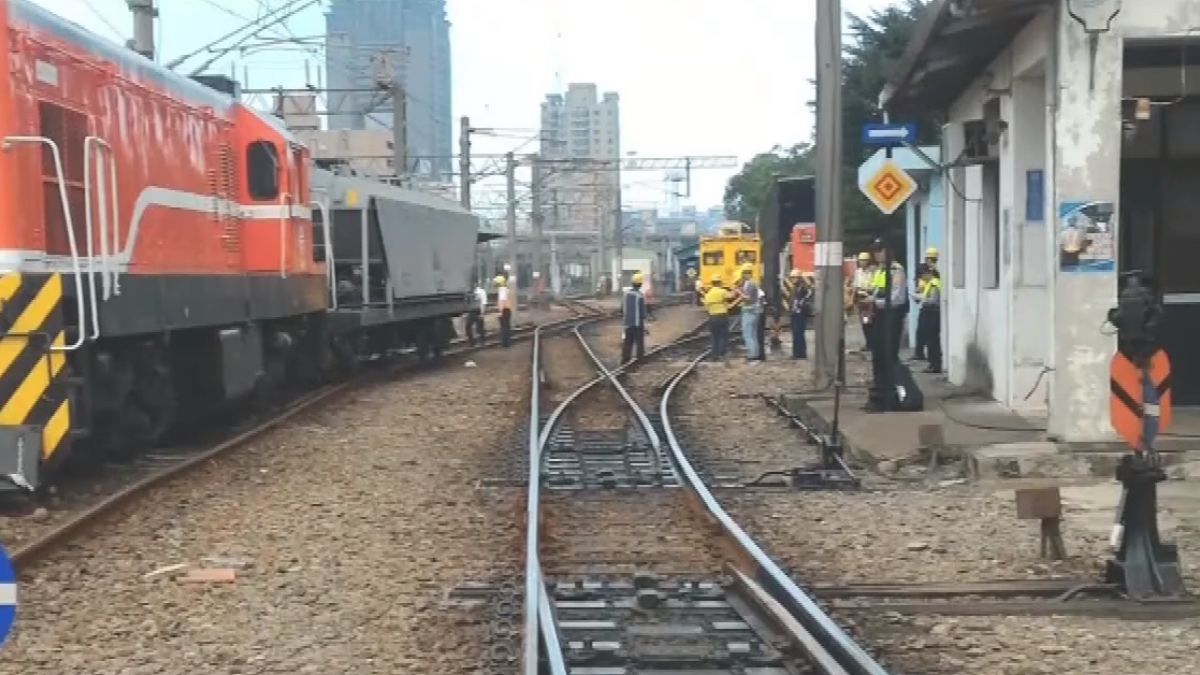 轉轍器故障列車出軌 意外揪台鐵駕駛酒駕
