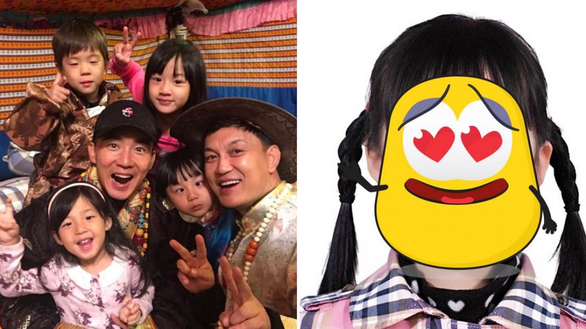 《爸爸5》村長甜曬9歲愛女！超萌「內雙大眼」基因神複製