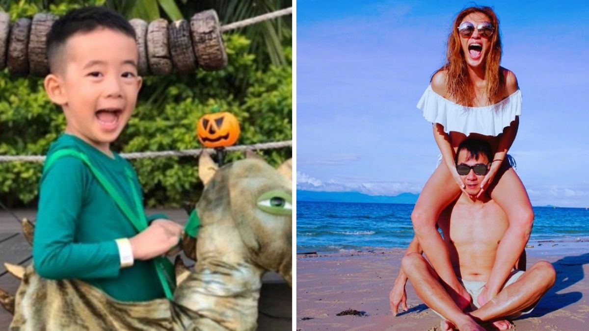 沒Jasper當電燈泡！應采兒坐陳小春肩上「合體」 2人世界超閃