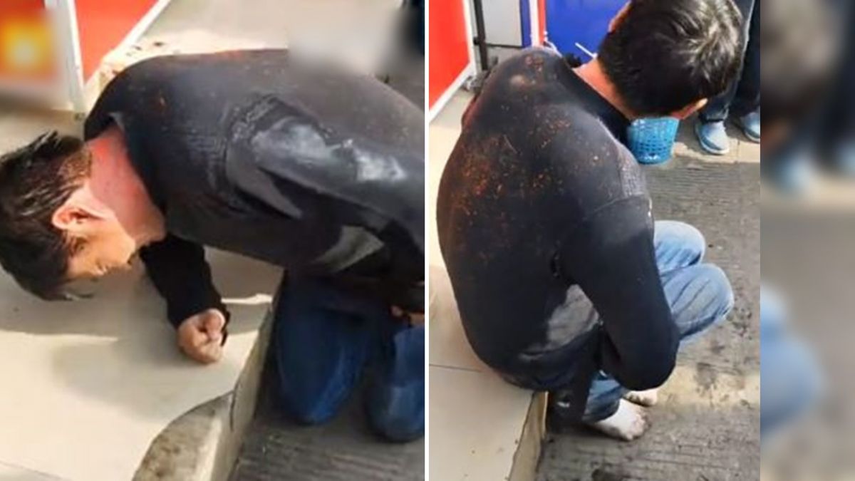 「邊跑邊淋！」女友澆滾水辣油狠虐 他爆痛跪地抖不停