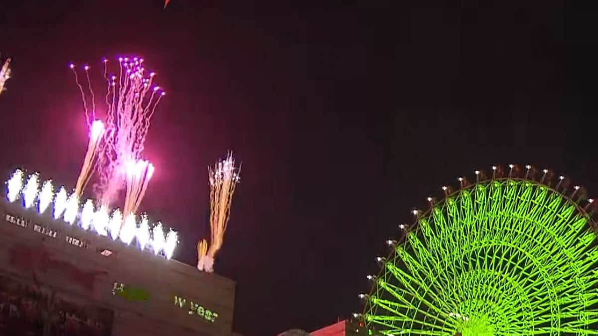 驚喜變驚嚇 美麗華煙火落焰燙傷民眾