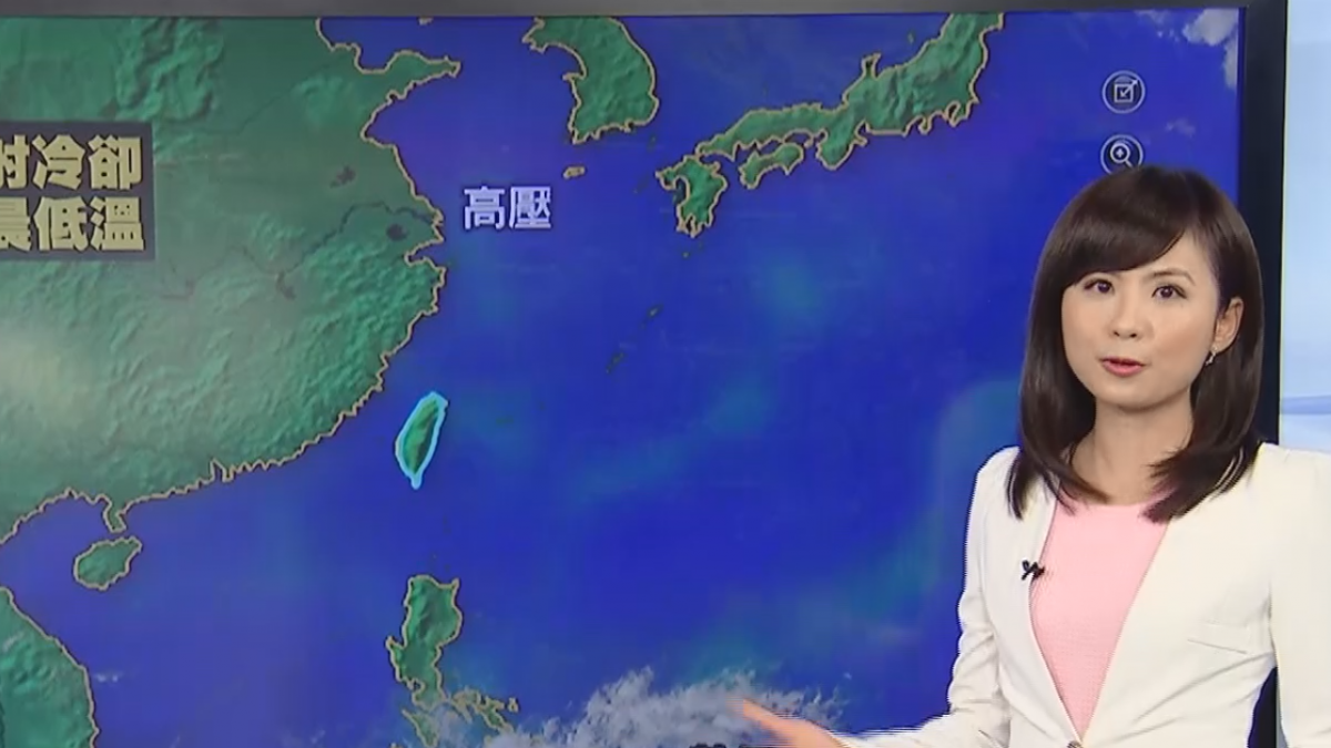 【2018/1/1】冷空氣減弱 西半部天氣穩定氣溫回升