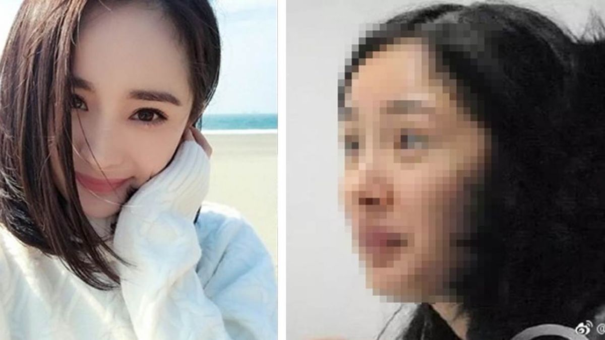 楊冪驚悚素顏照曝光！黃臉皮黑眼圈 網友越看越生氣