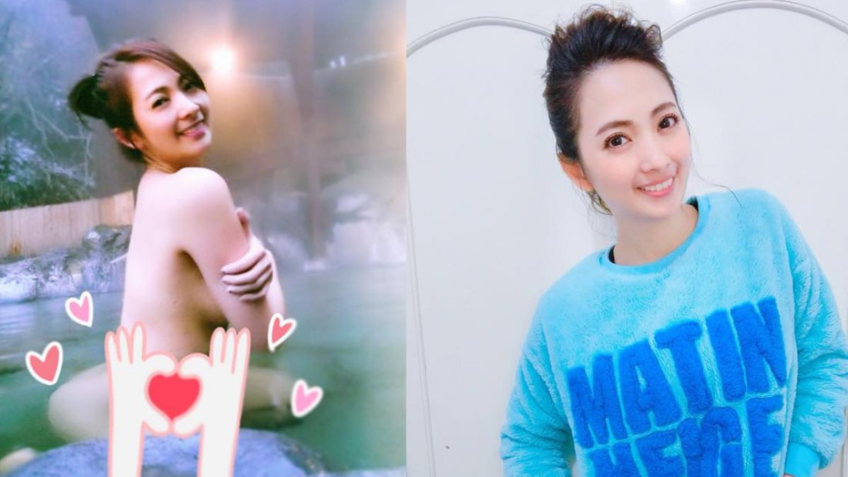 解鎖！阿喜「全裸泡湯」透出私密美尻 網：噴鼻血
