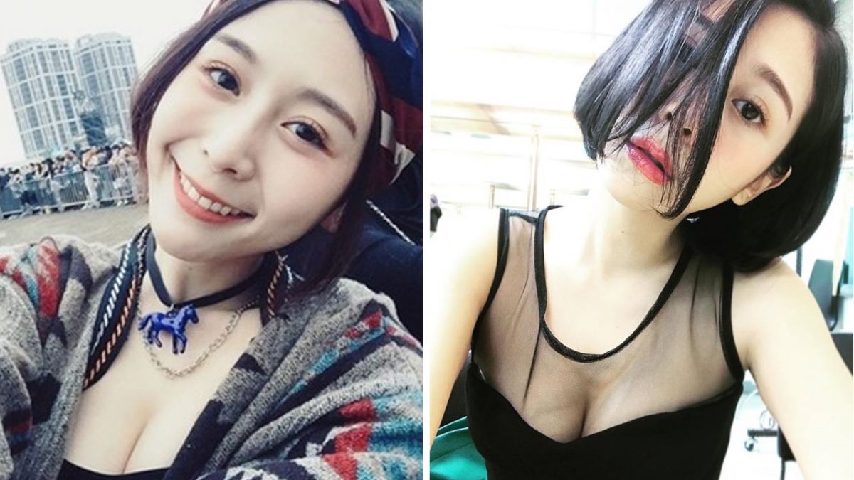 ALBEE曬照「我壞了」 性感中空背心剪成蜂窩洞…正翻！