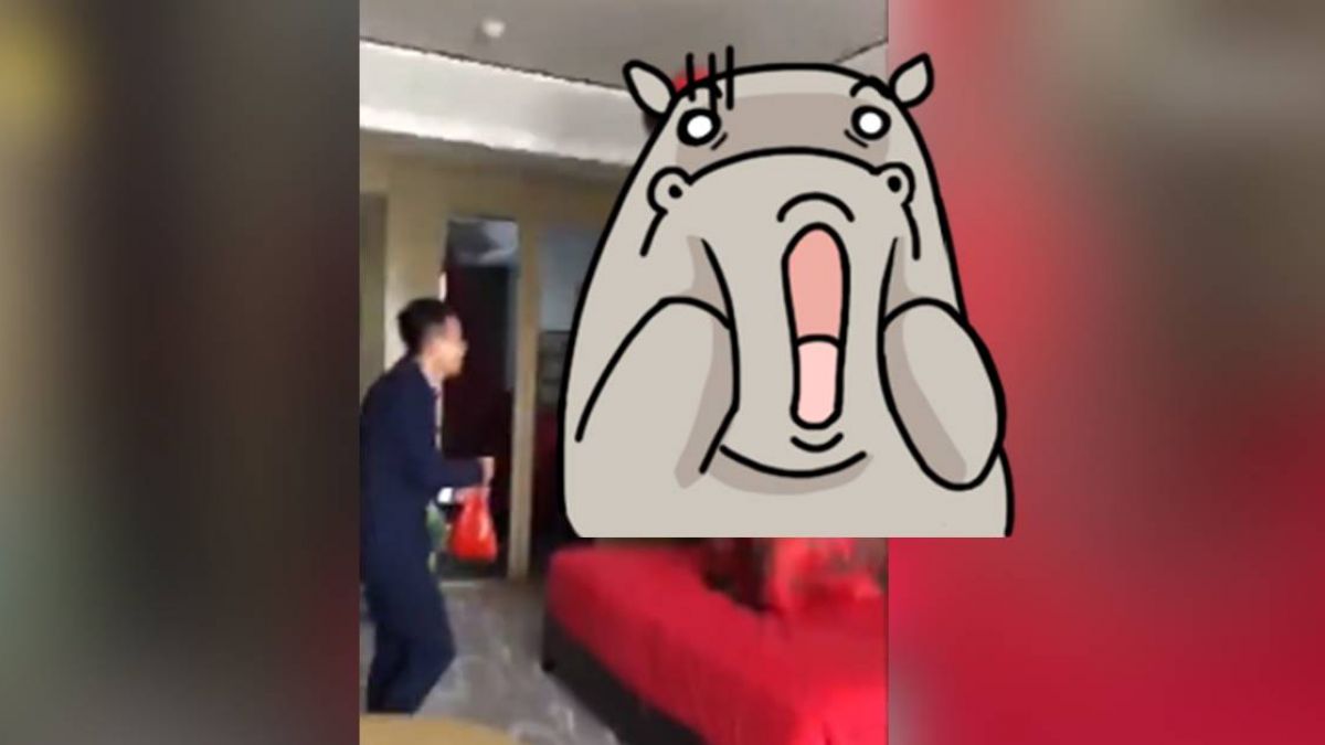 迎娶驚見「恐龍妻」！新郎傻眼無奈緊擁：就喜歡這種