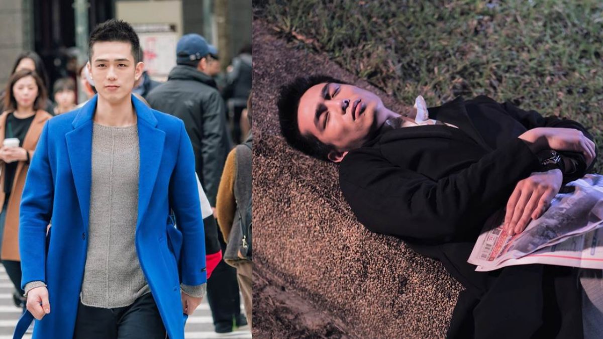 小鮮肉白天高富帥 晚上蓋報落魄睡公園