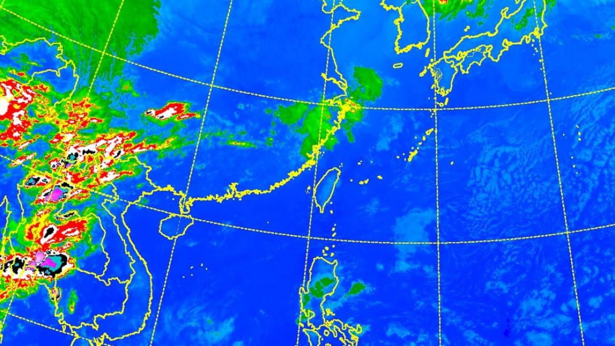 5天清明連假天氣如何? 一張圖報你知