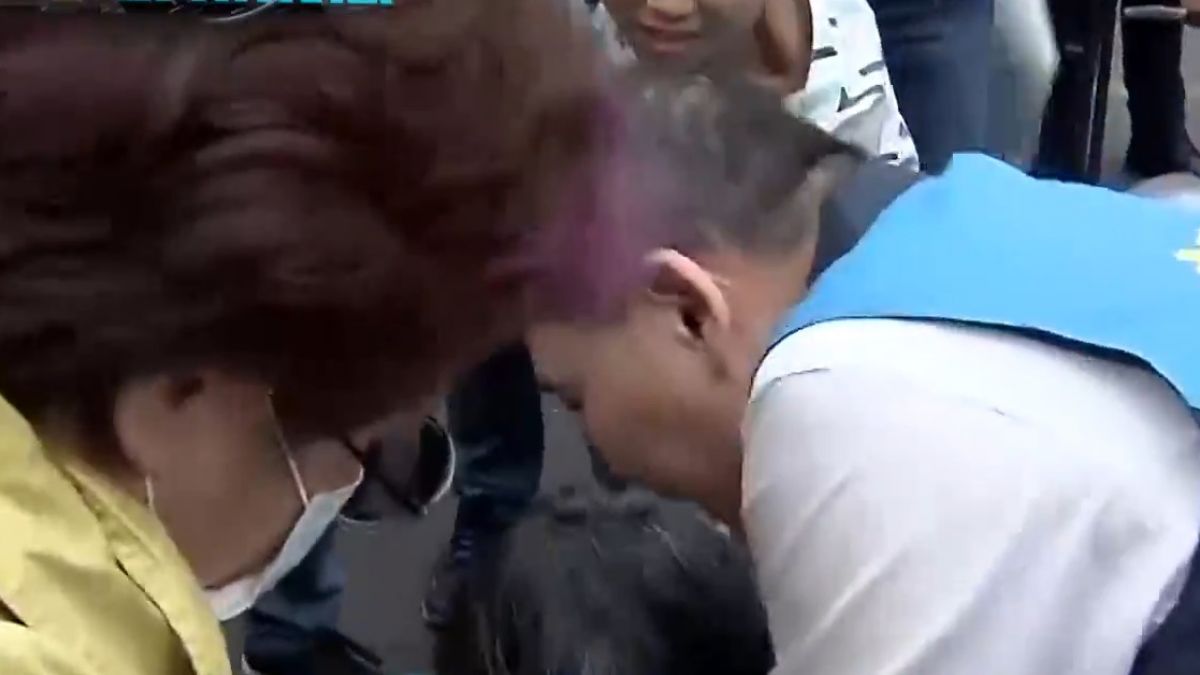 侯友宜秀高人氣 雙北走透透拜票尋支持