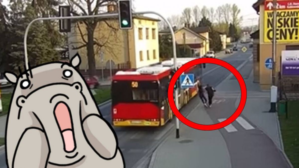 與死神擦肩!少女被推後仰跌倒 公車疾駛險爆頭