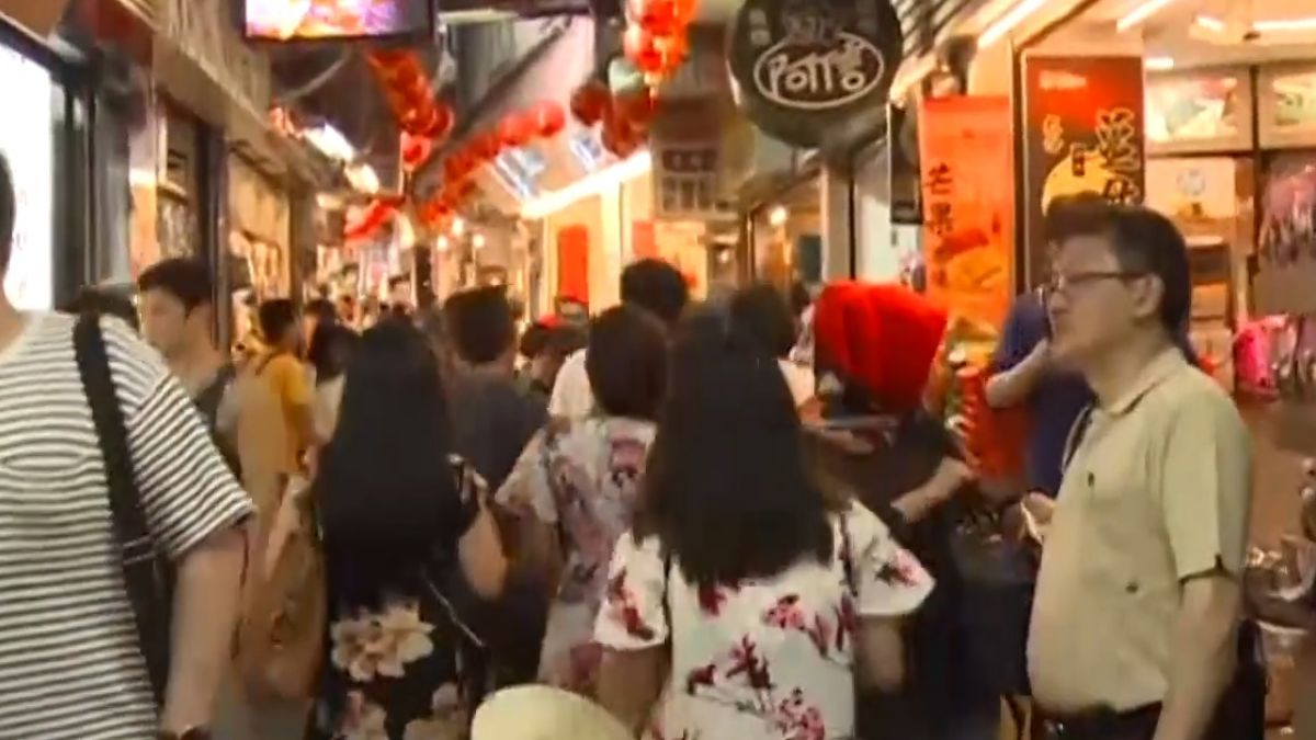 日本黃金周、韓兒童節連假 來台擠爆九份