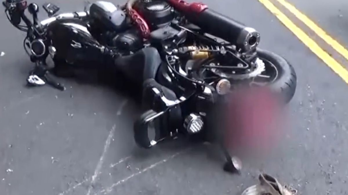 中橫公路重機對撞貨車 騎士拋飛死亡、駕駛重傷