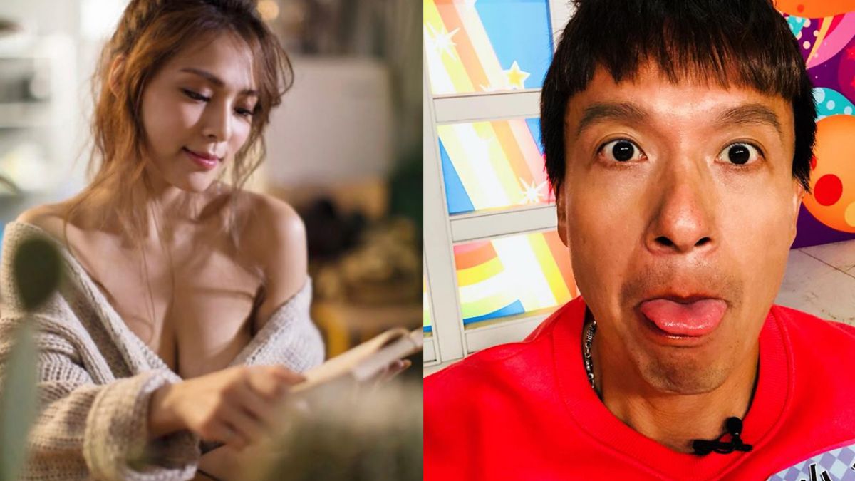 G奶熊熊穿爆乳爬上去！小鐘笑開懷 網急問：泳褲撐破了？