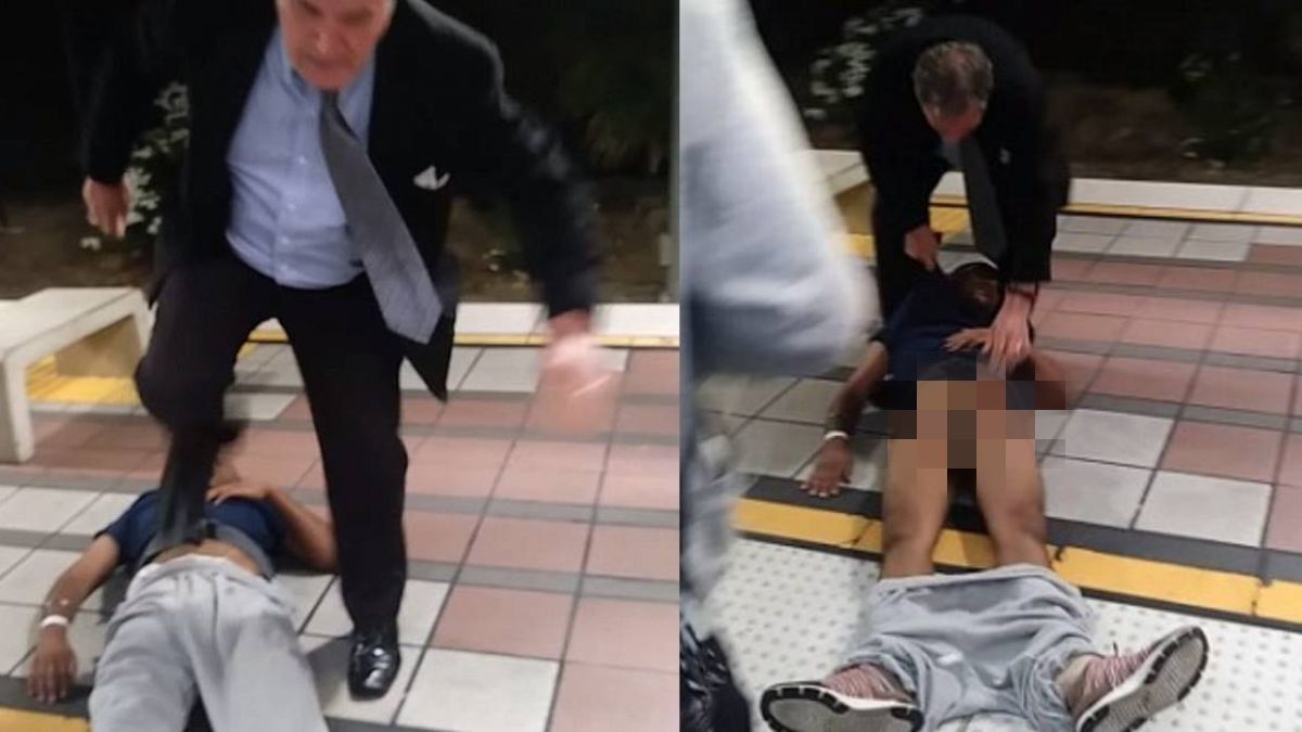 癲癇乘客突昏迷 西裝男拉腳狠拖出車廂！原因曝光網超怒