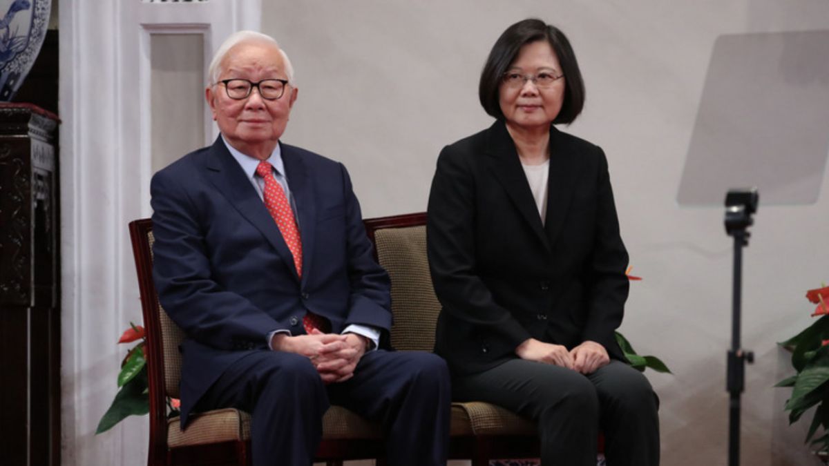 總統宣布APEC特使 蔡英文:張忠謀是台灣共識不二人選