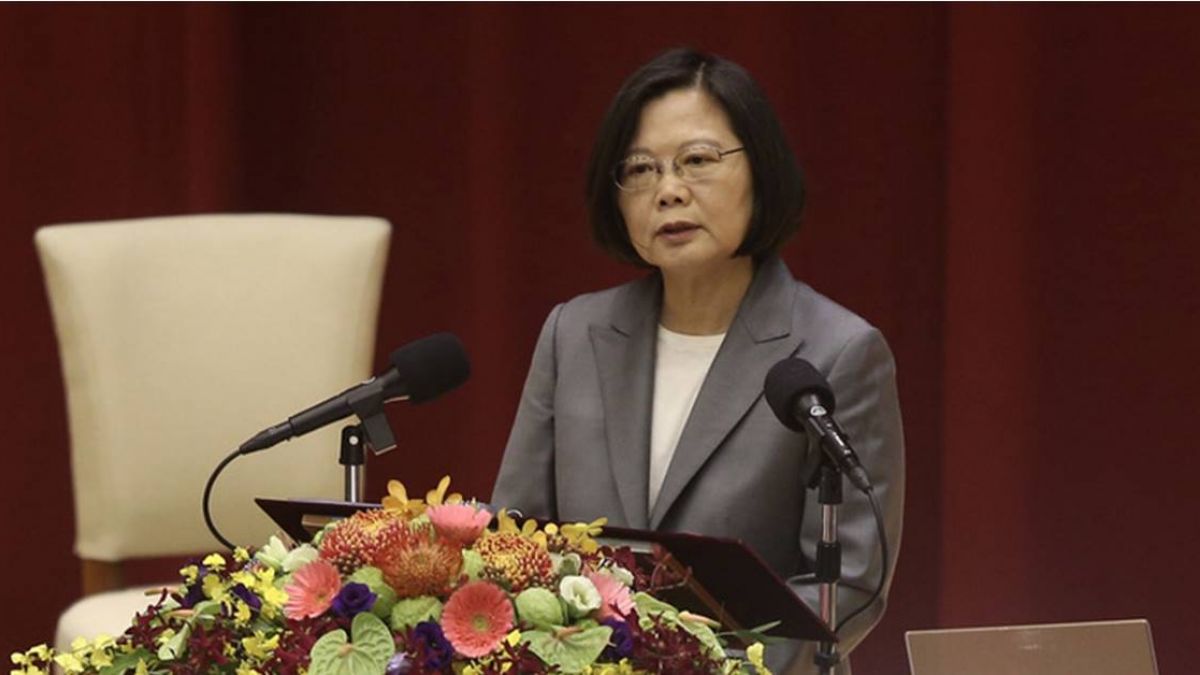 彭斯演說挺台 總統府表達感謝